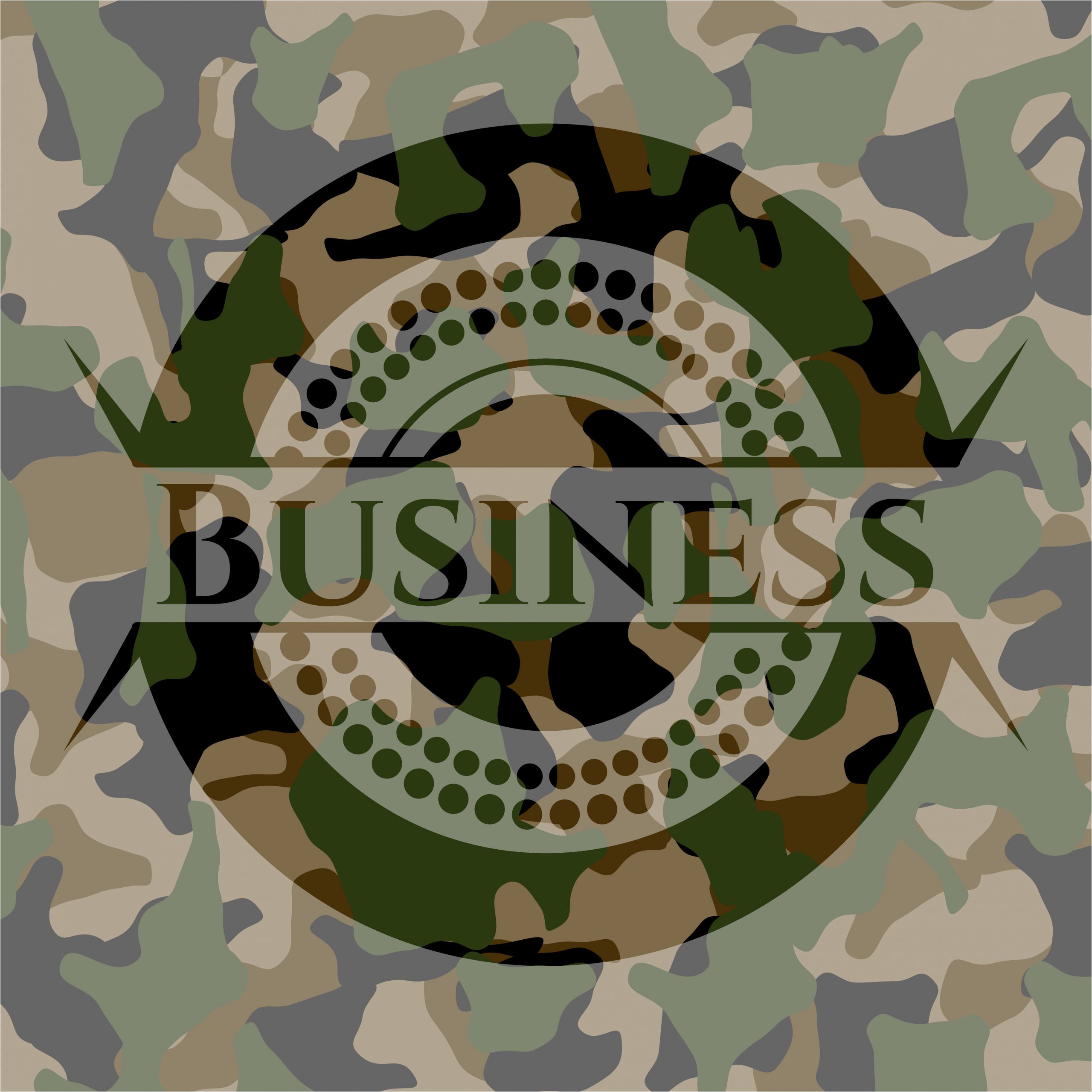 323 - Camo Business Graphic